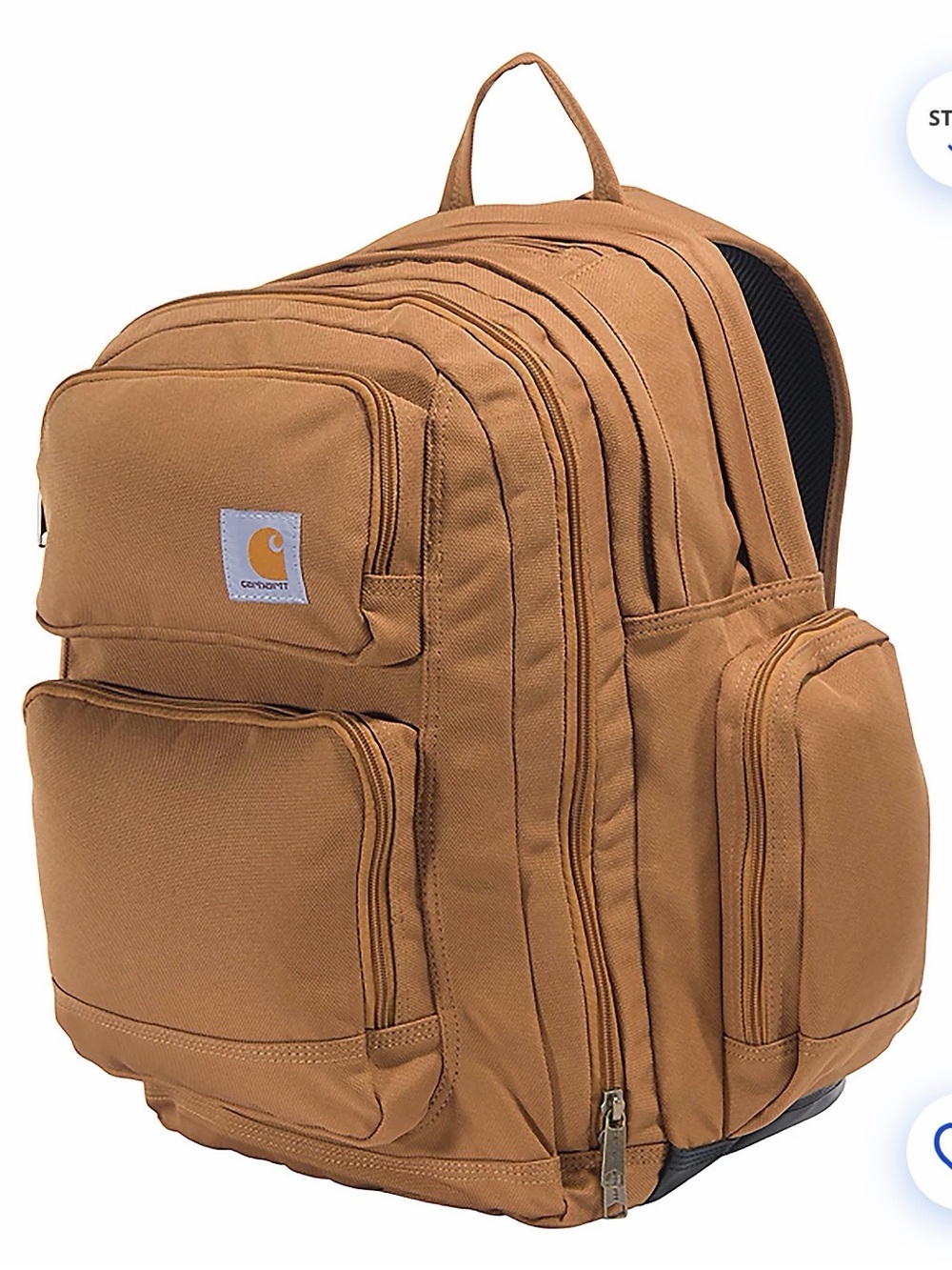 NWT Carhartt 35 L Triple-Compartment Backpack
